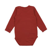 Long-sleeved bodysuit made of cotton (organic)